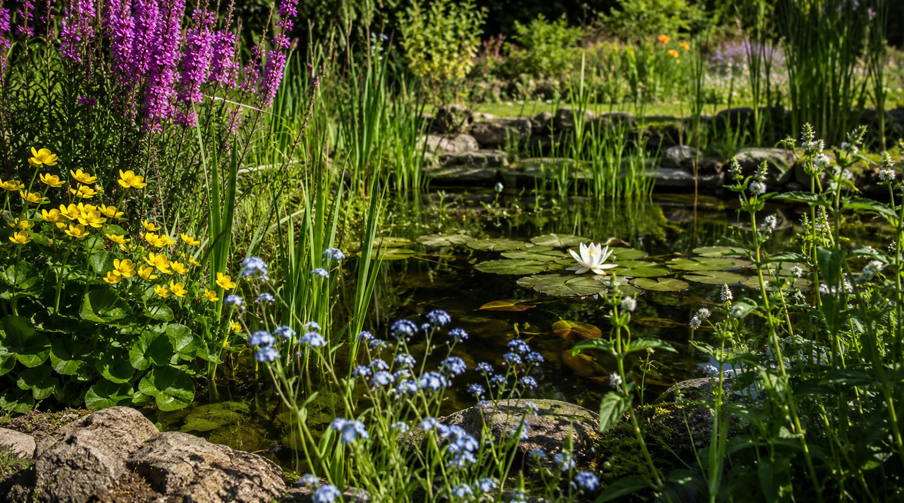 Best Pond Plants for Wildlife in UK Gardens