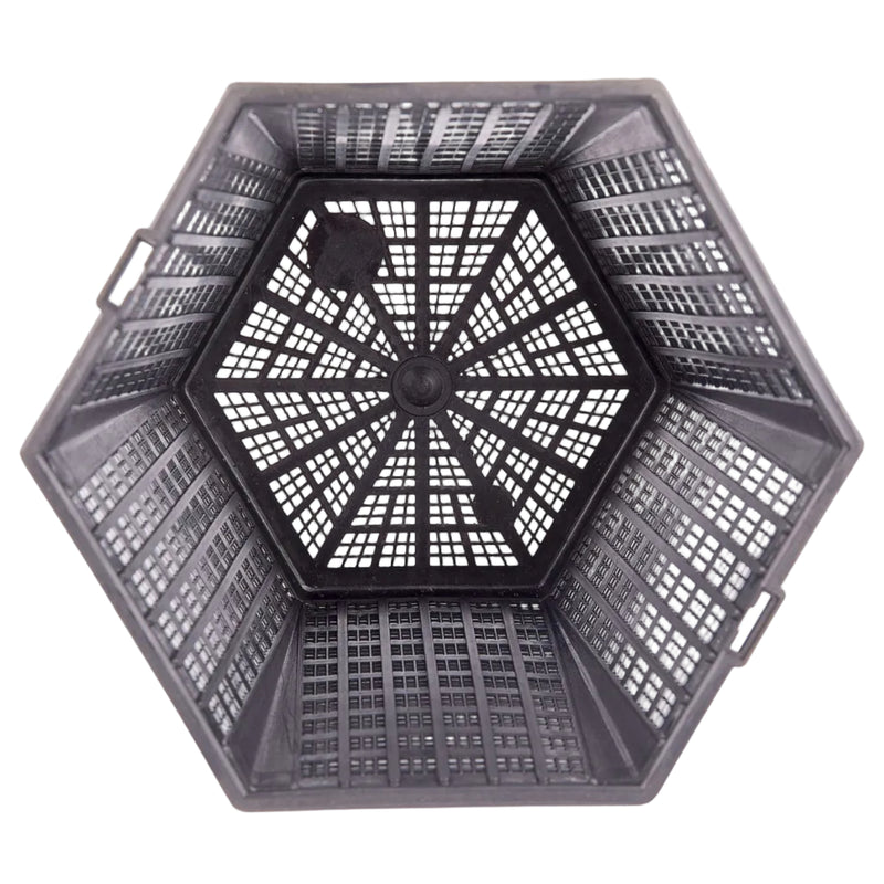18cm Hexagonal Pond Plant Baskets - 3 Litre