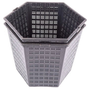18cm Hexagonal Pond Plant Baskets - 3 Litre