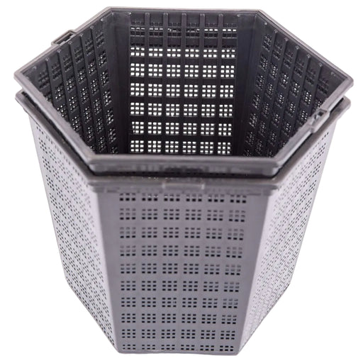18cm Hexagonal Pond Plant Baskets - 3 Litre