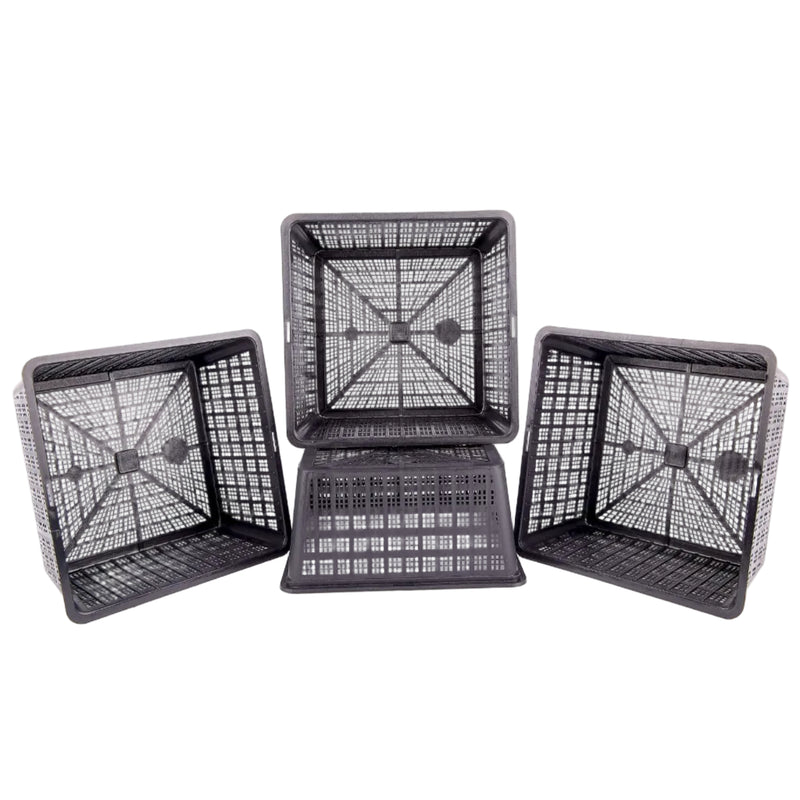 19cm Square Pond Plant Baskets - 2 Litre