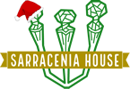 Sarracenia House Logo at Christmas