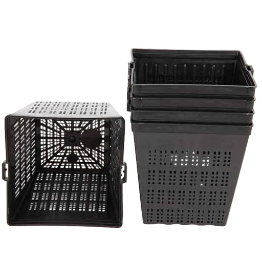 11cm Square Pond Plant Baskets - 1 Litre