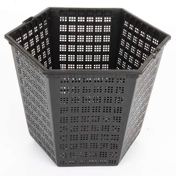 18cm Hexagonal Pond Plant Baskets - 3 Litre