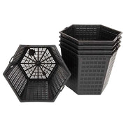 18cm Hexagonal Pond Plant Baskets - 3 Litre